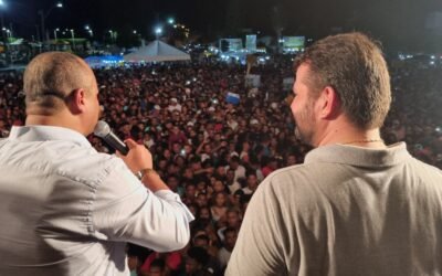 Nova sede da Prefeitura de Água Fria conta com presença de Angelo Coronel Filho