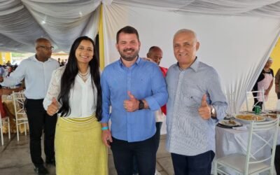 Angelo Coronel Filho vai a Macarani e é recebido pela Prefeita Selma Souto