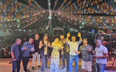 Angelo Coronel Filho conhece Ibirataia no São João da Nossa Terra