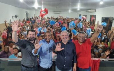 Reunião de Candidatos em Prado foi pura emoção para Angelo Coronel Filho
